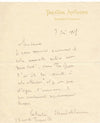 5 lettres autographes adressées à critique art Muriel CIOLKOWSKA Rodin