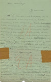 Léonce DUPONT 1828-1884 journaliste 4 manuscrits autographes signés et 3 lettres