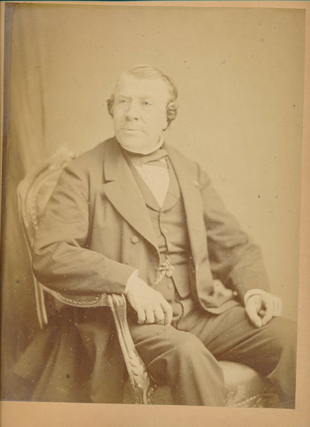 Philippe RICORD par TRINQUART albumine médecin chirurgien retouche photo