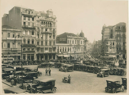 Sao Paulo architecture immeuble, voitures photo photographie Brésil