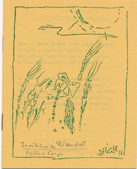 Suzanne BERTILLON décoratrice invitation Union Lorraine Wendel Balmain Dior ...