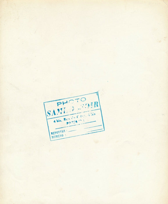 Prothèse amputation fauteuil roulant v. 1950 femme homme 2 photo photographie