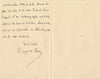 auteur Augé de Lassus Auber compositeur 2 lettres autographes signées hommage 