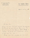 Marcel RAVAL félicite Marcel SAUVAGE La poésie est à l’honneur lettre autographe