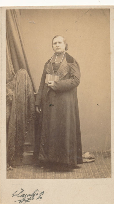 religion religieux 2 portraits lot photo photographie cdv Cazalis carte visite