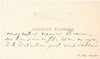 A. FLAMENG 1 lettre autographe signée 4 carte de visite Alliance Arts Cercle