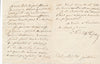 peintre Charles LEFEBVRE va à Sceau faire 2 études de plantes lettre autographe