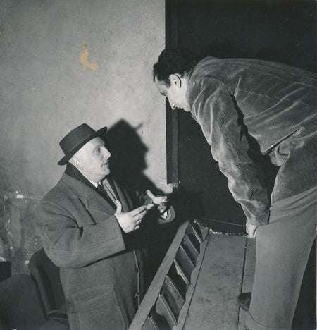 photographie Jean Tardieu, poète, traducteur répétition tirage argentique