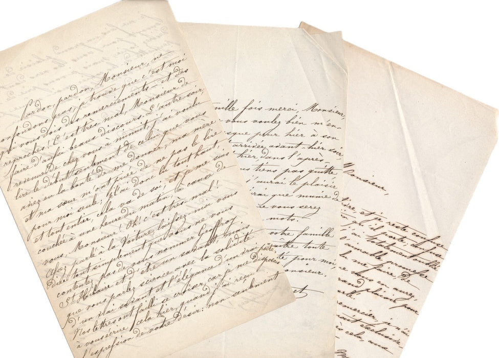 Ernestine DROUET à Isidore Geoffroy SAINT-HILAIRE  tâche d’être poëte 12 lettres