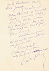 lot Émile Fabre 5 lettres 1 photo autographe Hommage Comédie Française comédiens
