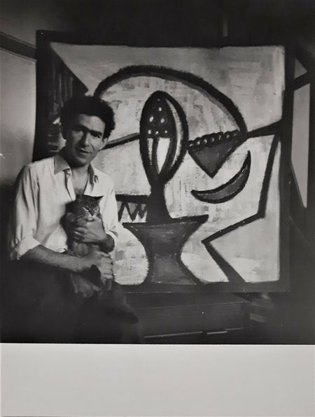 Atlan peintre tirage argentique époque photo photographie