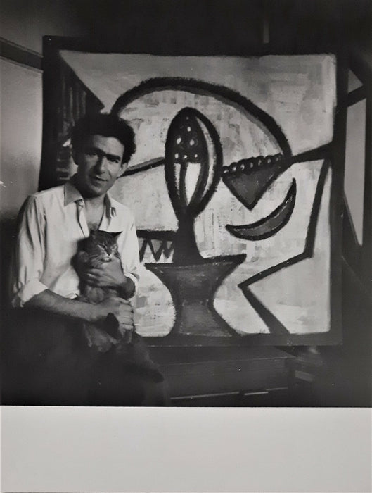 Atlan peintre tirage argentique époque photo photographie