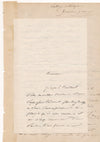 Château Étrepigney Armand de MATHEROT  3 lettres autographes signées jeunesse