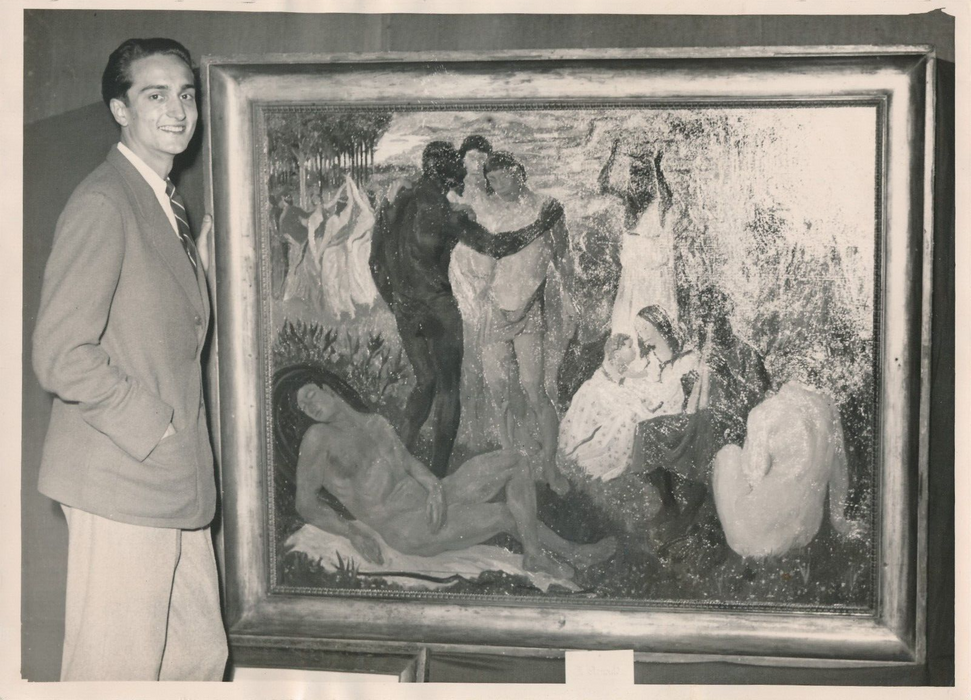 Reynold ARNOULD 1er Grand Prix de Rome 1939 photo photographie Paix Amour