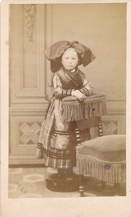 Famille HOLL  GANGLOFF Furdenheim bas Rhein 4 cdv photo photographie