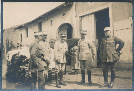 Flin Meurthe Moselle Guerre 1914 militaria spahis 7 photo photographies époque