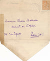 William CHAUMET compositeur lettre autographe signée Malherbe 