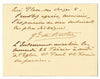 général Raymond de BUTLER 1839-1907 annonce décès de Jules Cousin bibliothécaire