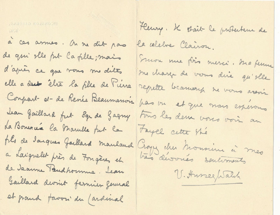 Généalogie sur Michel COUPARD de LA BLOTTERIE Maine Sarthe