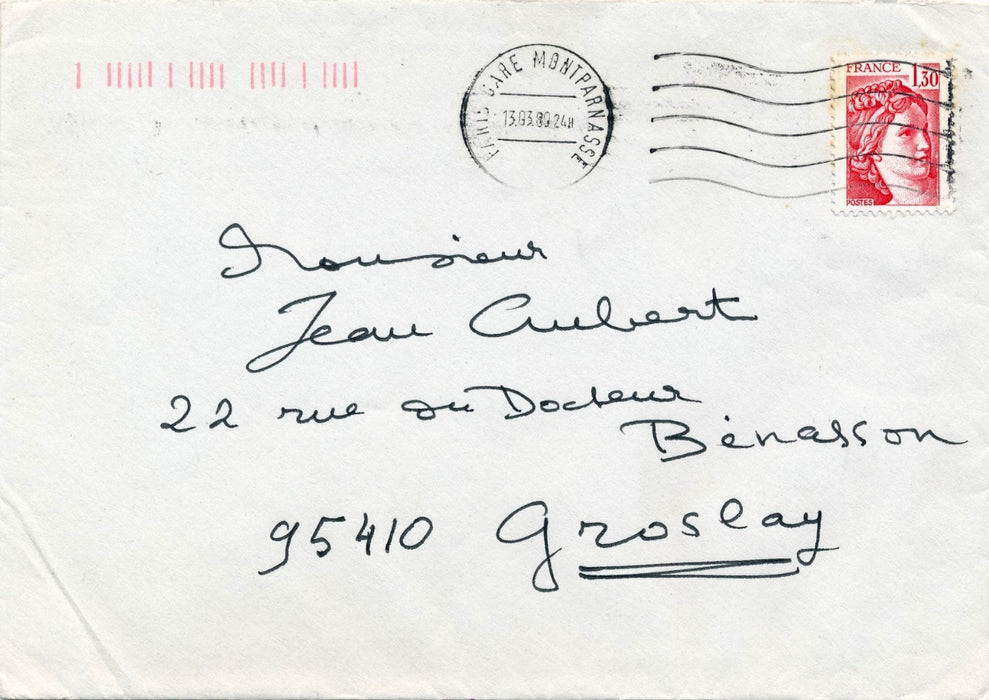 écrivain Henri Troyat lettre autographe signée s'isole pour écrire 13 mars 1980 