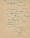 Jacques ISUARDON vtsse de Saint Genys lettre autographe signée opéra chanteur