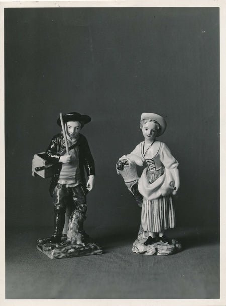 Laure Albin Guillot faïencerie Niderviller, statuettes 1934 3 photo photographie