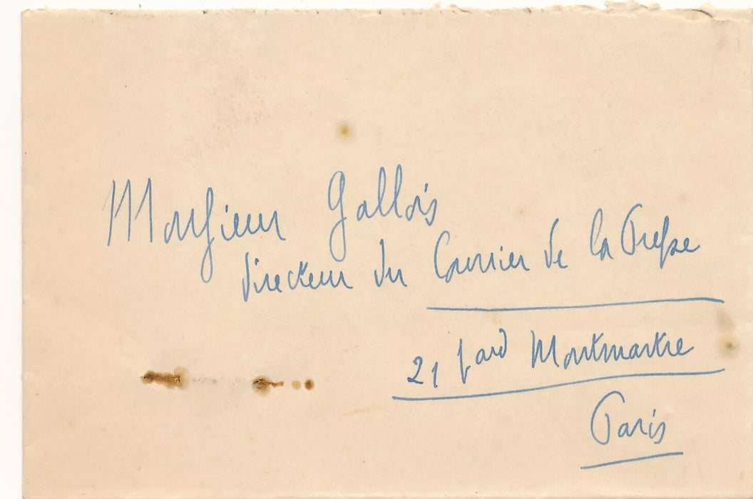 5 documents autographes Henry BORDEAUX Taponier Bellet Mainguet