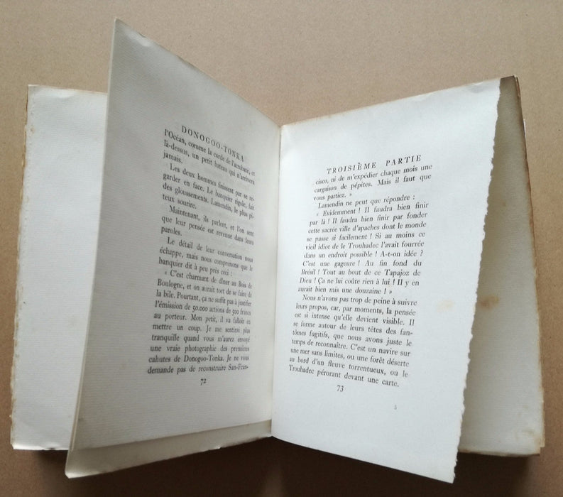 Littérature Jules Romains EO Donogoo Tonka lettre autographe signée