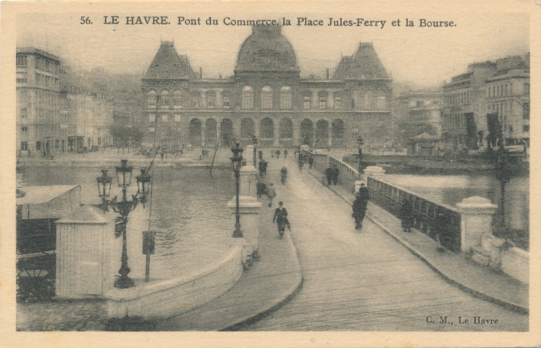 Le Havre Seine-Maritime 11 cartes postales plage navires bateaux