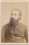 Religion Rev reverend G. Septier New York Etats-Unis albumine photo photographie