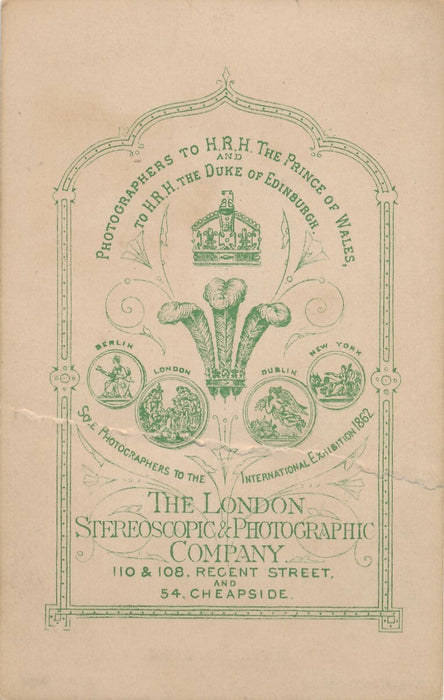 Clara ROUSBY 2 cdv photo photographie albumine Angleterre actrice