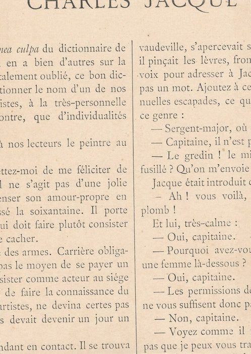 Charles JACQUE (1813-1894), peintre photoglyptie Galerie photo photographie