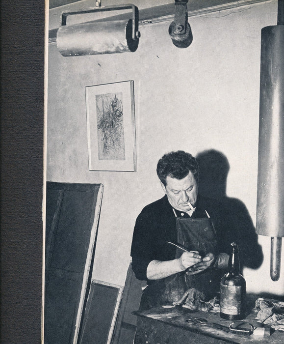 Bernard CHILDS catalogue exposition Stedelijk 1959 peintre graveur