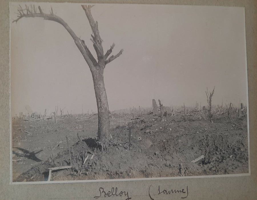 Première guerre mondiale album photo 80 tirages Laffaux Gerbéviller Godat Estrée