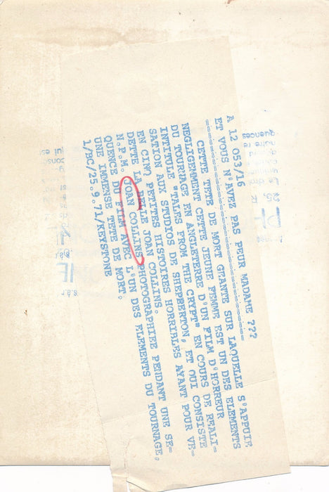 Cinéma Joan Collins photographie argentique d'époque tête de mort crâne 1971