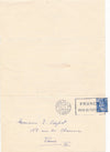 Lucienne de MEIFFREN candidate pour salon d'Hiver 2 lettres autographes signées