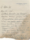 Camille CHEVILLARD compositeur chef orchestre 9 lettres autographes signées lot