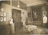 Intérieur musée Amis Bossuet Meaux photo photographie v. 1920