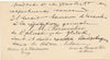 carte Adressée à Henri WOOLLETT (1864-1936), compositeur Alceste de Gluck.