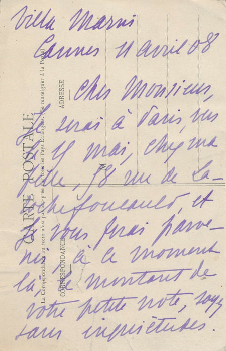 Jeanne MARNI 2 lettres autographes signées à André Taponier ses photos