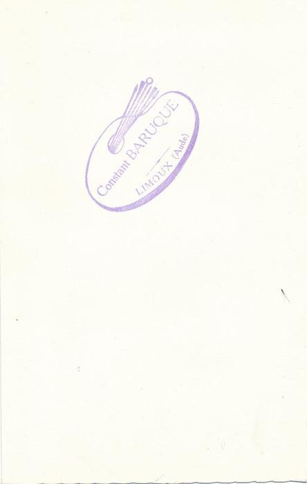 Constant BARUQUE 2 envois autographes avec dessins signés Espagne Limoux