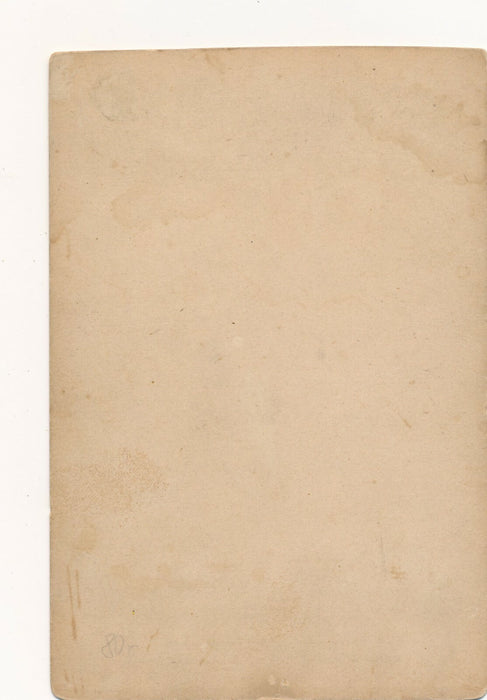 Violoniste tirage albumine albumen carte cabinet Carl Günther photo photographie