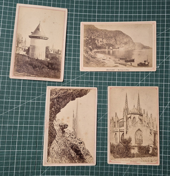 Paris régionalisme lot 50 photographie albumine format carte cabinet photo