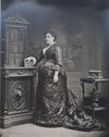 Coll. Albert GILLES 2 portraits dames haute société photo photographuies v. 1900