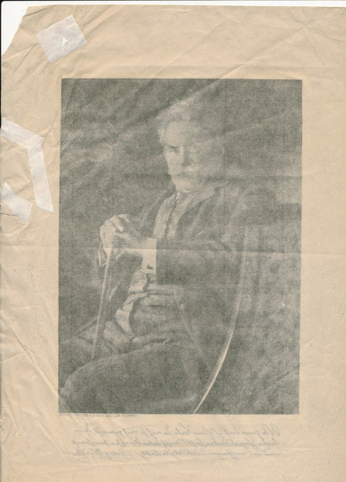 Georg HIRTH photo Emil Otto Hoppé photographie dédicacée signée 