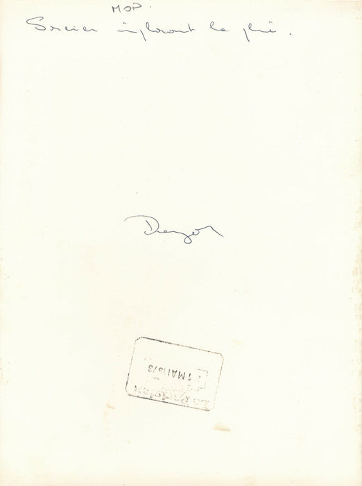 Pays Dogon : sorcier implorant la pluie, 1973 2 photos photographie Afrique