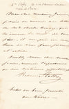 2 lettres autographes signées Rosine STOLTZ part chercher du repos