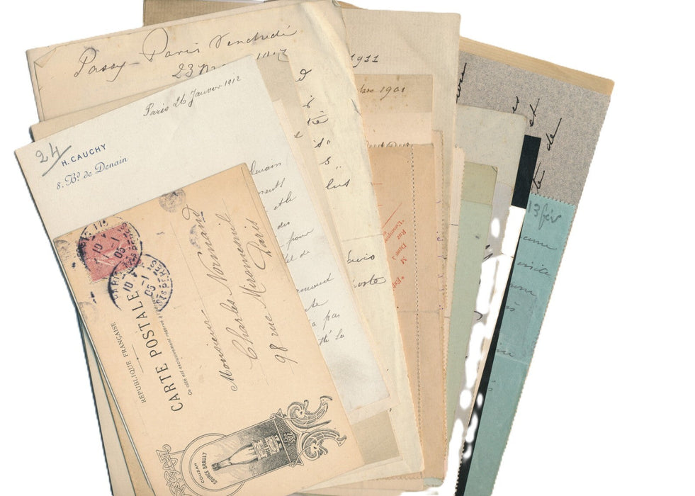 ARCHITECTURE Correspondance 40 lettres autographe Charles NORMAND Amis des Arts