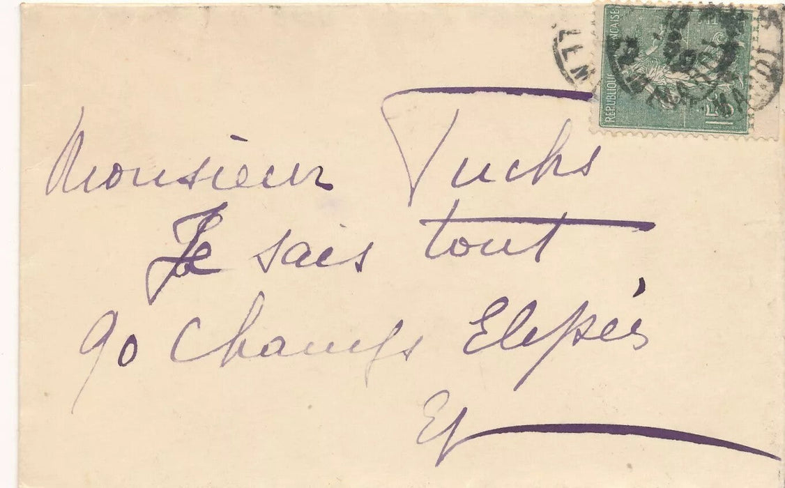 Bel ensemble Jane Renouardt 2 lettres autographes une photo 3 cartes visite