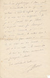 écrivain André THÉRIVE lettre autographe signée sur son roman Anna